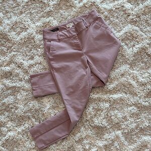 LOFT Outlet Mauve Modern Skinny Ankle Women's Trousers